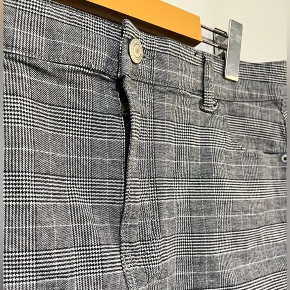 American Eagle Super Stretch Plaid Mini Skirt US 14 Long - Picture 6 of 12